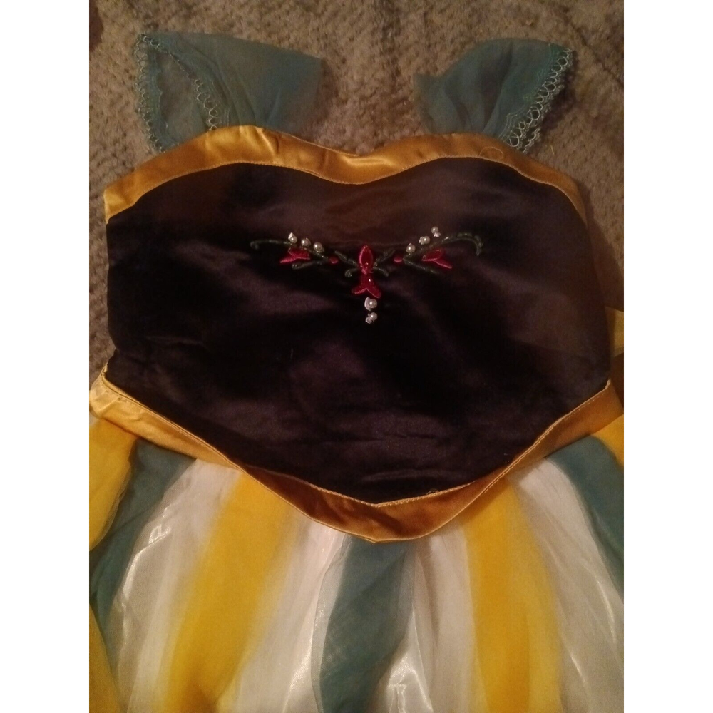 Girls Princess Dress Beautiful Floral Size 7/8 Colorful Skirt  Party Tutu NWT